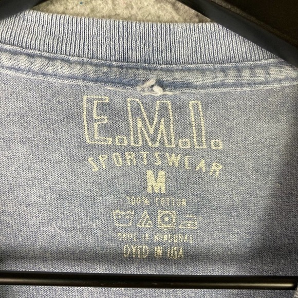 Denver Colorado Shirt Mens Size Medium Graphic Graphic Travel Mountains Blue‎ - Picture 3 of 7